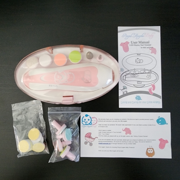 New! Electrical Nail Trimmer in pink - Picture 5 of 6